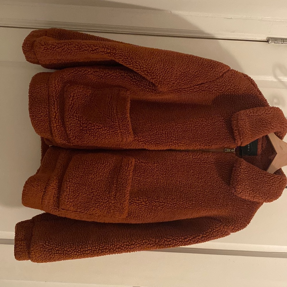 Burnt Orange waist length Coat